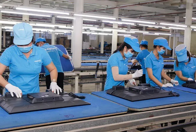 Đồng phục áo thun công nhân